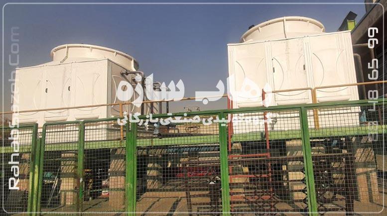 طراحی سازه نگهبان در اطراف محل نصب برج خنک کننده